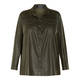VERPASS ECO LEATHER SHIRT GREEN