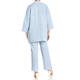 VEPASS LINEN JACKET LIGHT BLUE 