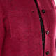 BEIGE BOILED WOOL JACKET FUCHSIA 