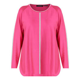 VERPASS KNITTED TUNIC PINK - Plus Size Collection
