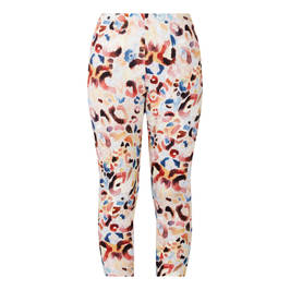 VERPASS ABSTRACT ANIMAL PRINT LEGGINGS - Plus Size Collection