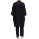 VERPASS BRODERIE ANGLAIS LONG SHIRT BLACK