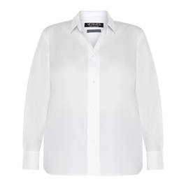 VERPASS SHIRT WHITE  - Plus Size Collection