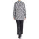 VERPASS PAISLEY PRINT SHIRT GREY