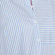 Beige Candy Stripe Shirt Blue