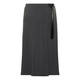 VERPASS WRAP-OVER SKIRT GREY