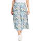 VERPASS PASTEL FLORAL PRINT SKIRT