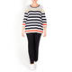 VERPASS STRIPE SWEATER