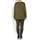 VERPASS TOP GREEN SEQUIN EMBELLISHMENT