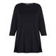 VERPASS STRETCH JERSEY TOP BLACK