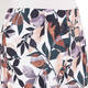 VERPASS LEAF PRINT CROPPED TROUSERS 