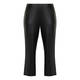 VERPASS ECO LEATHER TROUSERS BLACK