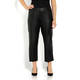 VERPASS ECO LEATHER TROUSERS BLACK