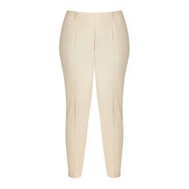 VERPASS PUNTO MILANO JERSEY TROUSERS BUTTERMILK - Plus Size Collection
