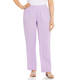 VERPASS LINEN PULL ON TROUSER WISTERIA