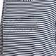 VERPASS STRETCH JERSEY T-SHIRT NAVY AND WHITE 