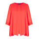 VERPASS CHIFFON TUNIC CORAL