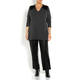 VERPASS V-NECK TUNIC GREY