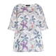 VERPASS T-SHIRT FLORAL PRINT WISTERIA
