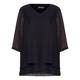 VERPASS GEORGETTE TUNIC BLACK