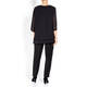 VERPASS GEORGETTE TUNIC BLACK