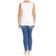VERPASS STRETCH JERSEY VEST WHITE 