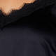 BEIGE SATIN CAMISOLE BLACK