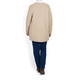 VERPASS RIBBED LUREX CARDIGAN IN GOLD