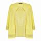 VERPASS SEQUIN TWINSET LEMON