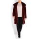 VERPASS FAUX FUR BORDEAUX COAT 