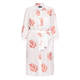 Verpass Coral Print Dress White 