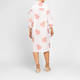 Verpass Coral Print Dress White 