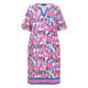 Verpass Floral Print Dress Pink and Blue
