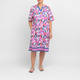 Verpass Floral Print Dress Pink and Blue