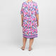 Verpass Floral Print Dress Pink and Blue