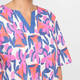 Verpass Floral Print Dress Pink and Blue