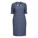 VERPASS polka dot jacquard DRESS