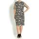 VERPASS Black and gold embroidered DRESS