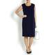 VERPASS navy shift DRESS