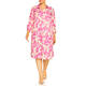 Verpass Geometric Print Shirt Dress Flamingo Pink 