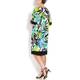 VERPASS floral print shift DRESS