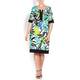 VERPASS floral print shift DRESS