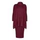 VERPASS RIBBED KNITTED DRESS AND GILET