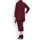 VERPASS RIBBED KNITTED DRESS AND GILET