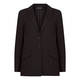 VERPASS SINGLE BREASTED JACKET BLACK