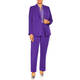 Verpass Single Breasted Blazer Jacket Purple