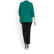 VERPASS STRETCH JERSEY BLAZER TEAL