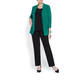 VERPASS STRETCH JERSEY BLAZER TEAL