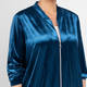 Verpass Velour Zip Up Blouson Jacket Cobalt 