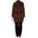 VERPASS autumnal palette tweed style jacket 